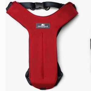 Sleepypod Clickit Sport Plus Safety Dog Harness, Strawberry Red, Large